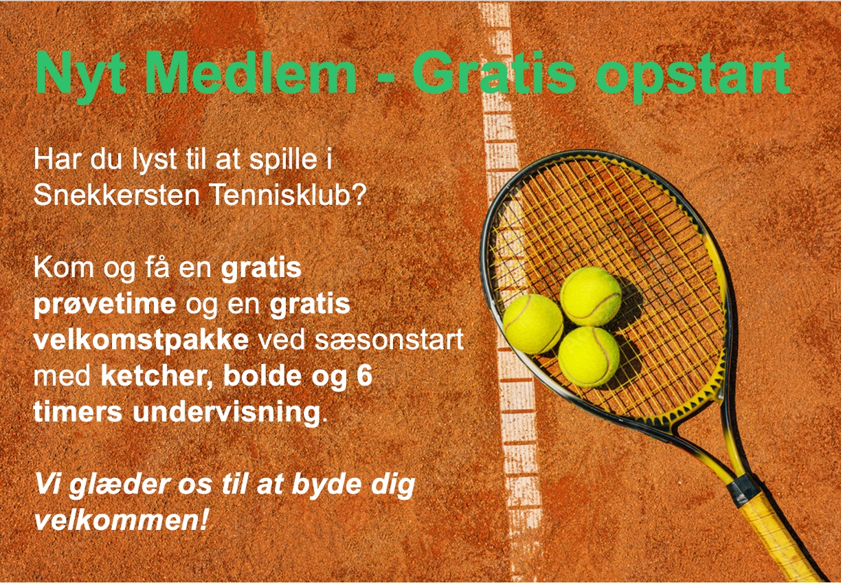 Velkomstpakke til nye medlemmer